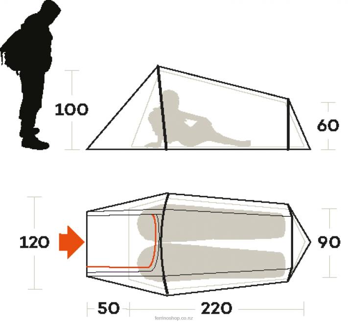 UnisexFerrino TENT SLING 2 X44X481