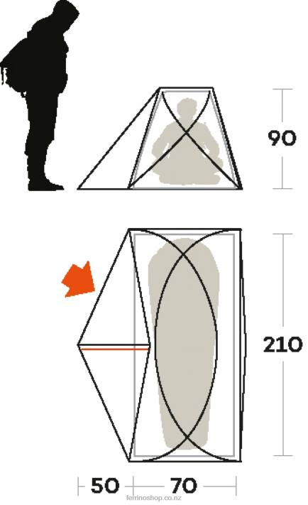 UnisexFerrino TENT SOLO X44X451